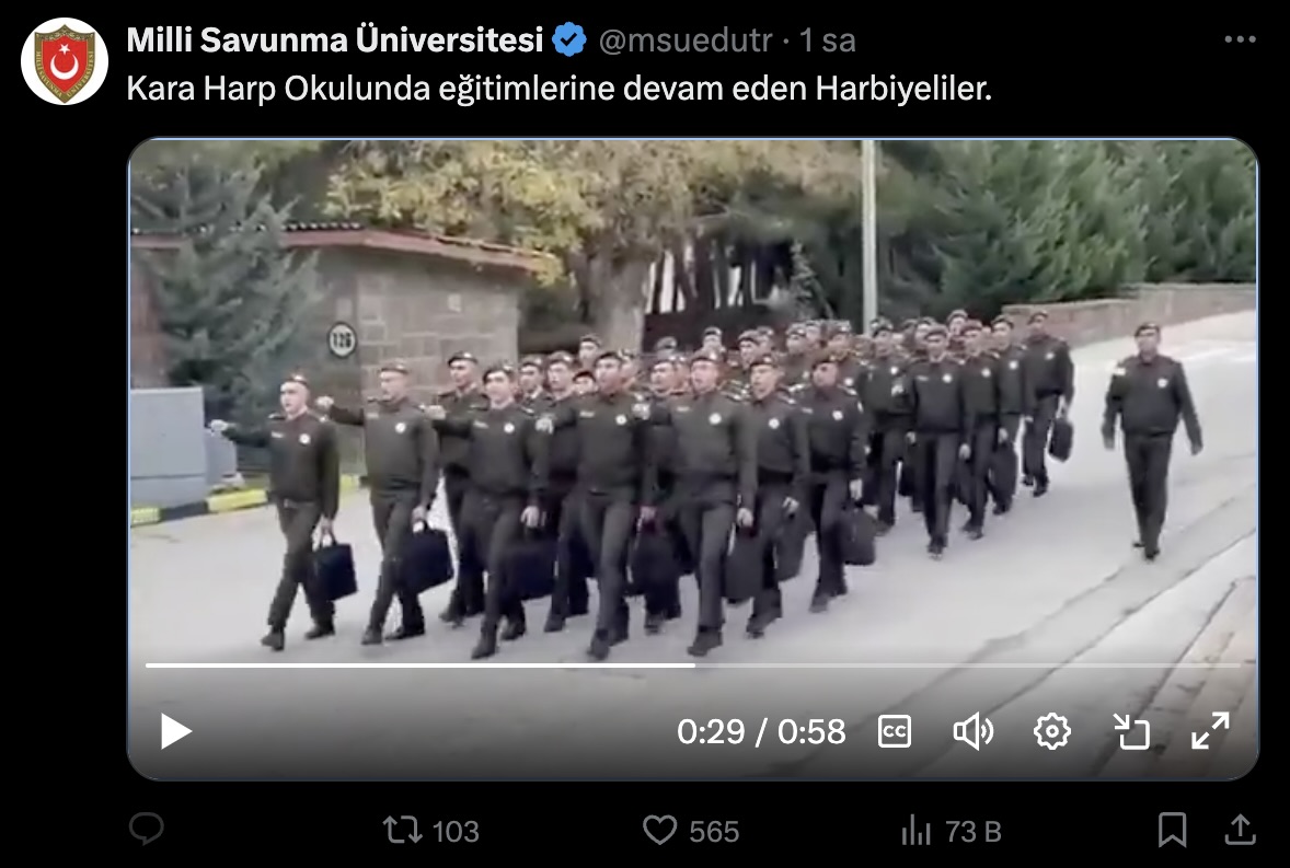 İzmir Marşı'nın yasaklandığı iddiası sonrası MSÜ'den videolu paylaşım 3 İzmir Marşı'nın yasaklandığı iddiası sonrası MSÜ'den videolu paylaşım