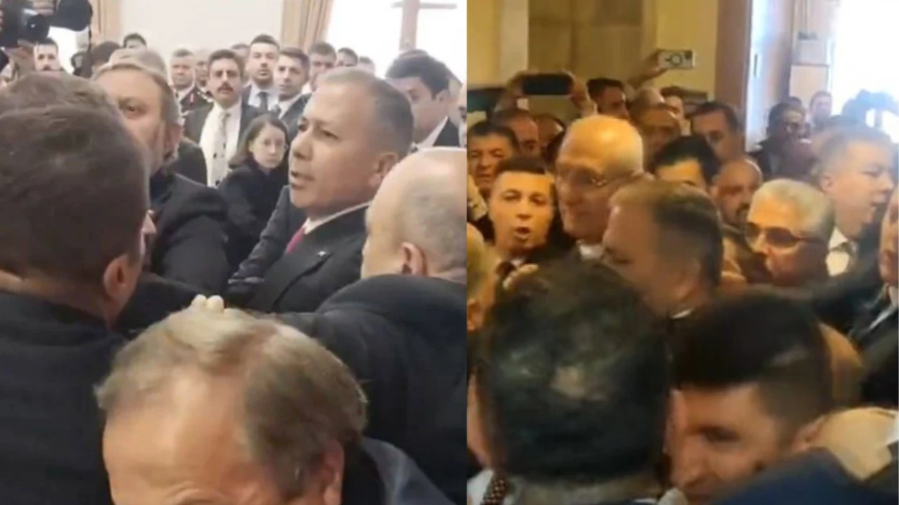 Komisyonda 'kayyım' gerginliği: Ali Yerlikaya ile Ali Mahir Başarır itişti
