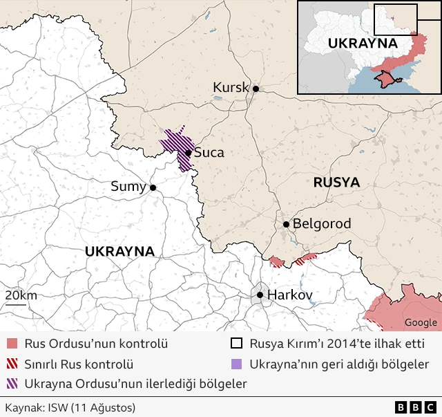 Rusya ve Kuzey Kore askerleri Kursk’un peşinde