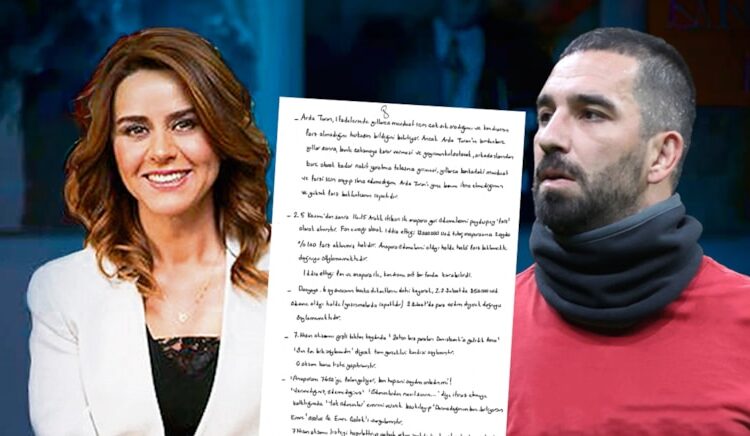 Seçil Erzan’dan mahkeme başkanına 27 sayfalık mektup… Arda Turan’a şok suçlama!