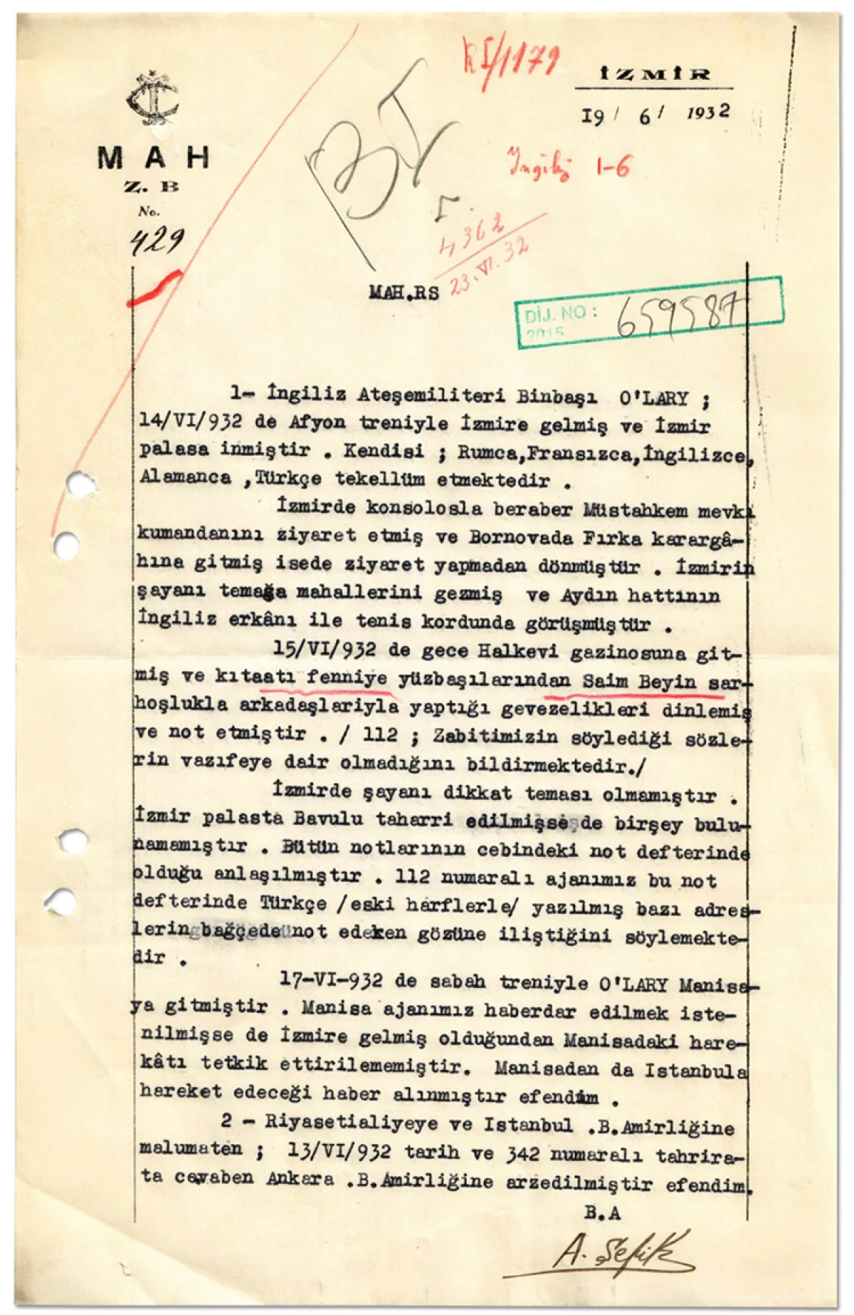 MİT, 78 sene önceki SSCB casusunun şifreli notunu yayımladı 3 MİT, 78 sene önceki SSCB casusunun şifreli notunu yayımladı