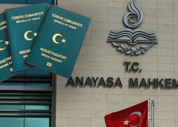 Anayasa Mahkemesi “ülkeden ayrılması sakıncalı, pasaport verilemez” maddesini iptal etti