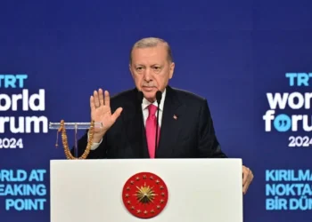 TRT World Forum’da Erdoğan’a İsrail protestosu