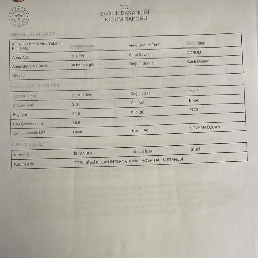 Özel hastane ve yine skandal bir iddia! Erken doğum gibi gösterip, iyi olan bebeği yenidoğan ünitesine aldılar 2 Özel hastane ve yine skandal bir iddia! Erken doğum gibi gösterip, iyi olan bebeği yenidoğan ünitesine aldılar
