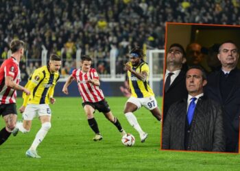 Fenerbahçe taraftarından ‘Ali Koç istifa’ ve ‘Aziz Yıldırım’ sloganları