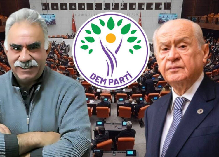 Bahçeli Öcalan çağrısını geometriyle anlattı: İmralı A noktasıysa DEM B noktasıdır, doğrudan irtibat sağlanmalı! 1 Bahçeli Öcalan çağrısını geometriyle anlattı: İmralı A noktasıysa DEM B noktasıdır, doğrudan irtibat sağlanmalı!