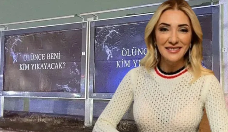 Bakan eşinden, TRT’nin ‘Ölünce beni kim yıkayacak’ afişine tepki