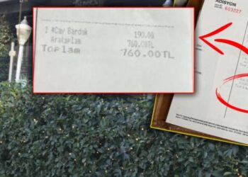 Kafede içilen 8 bardak çaya 760 lira hesap şoku! 3 kilo çay bile bu kadar yapmıyor