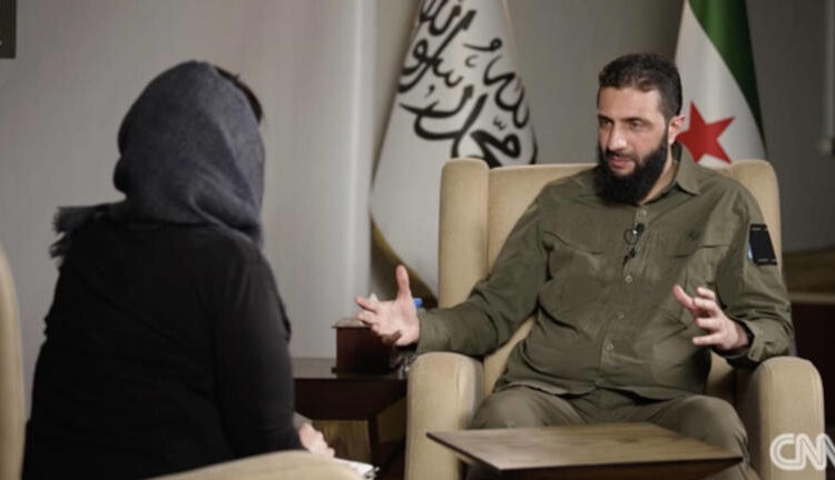 HTŞ lideri Colani, CNN'e mülakat verdi: Rejim düştüğünde yabancı güçlerin kalmasına gerek kalmayacak 1 HTŞ lideri Colani, CNN’e mülakat verdi: Rejim düştüğünde yabancı güçlerin kalmasına gerek kalmayacak
