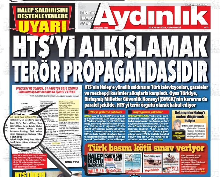Halis Gül yazdı l HTŞ üyeleri terörist mi, mücahit mi? 8 Halis Gül yazdı l HTŞ üyeleri terörist mi, mücahit mi?