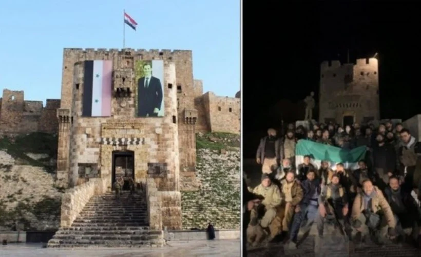 İlk iş Esad'ın heykelini yıktılar 5 İlk iş Esad'ın heykelini yıktılar