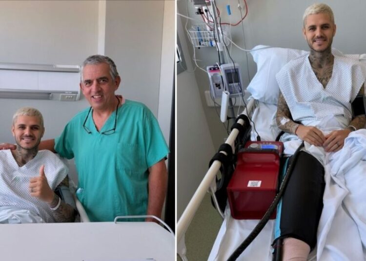 Galatasaray'ın yıldızı Icardi ameliyat oldu 1 Galatasaray’ın yıldızı Icardi ameliyat oldu