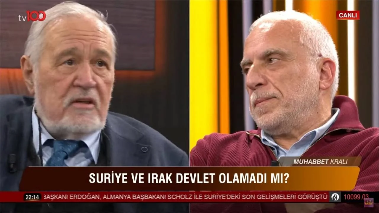 İlber Ortaylı canlı yayını terk etti