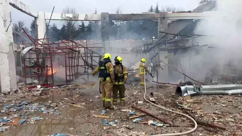 Balıkesir'de patlayan fabrikanın ortağı Kalyoncu çıktı