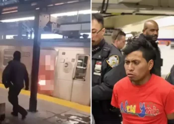 Metroda uyuyan kadını diri diri yaktı