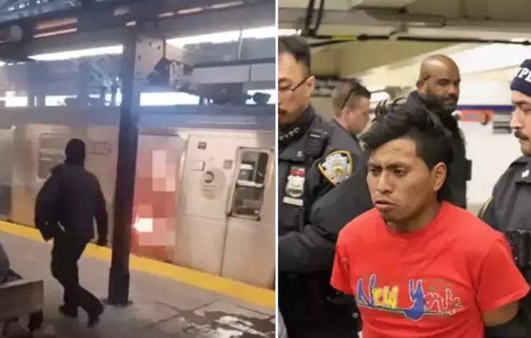 Metroda uyuyan kadını diri diri yaktı