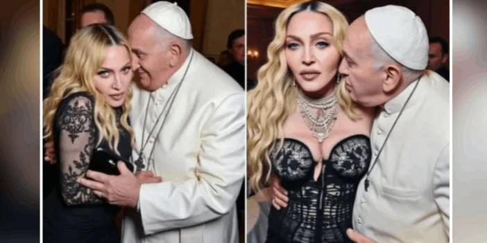 Yapay zeka ile Papa’ya sarılan Madonna Katolik dünyasını karıştırdı 1 Yapay zeka ile Papa’ya sarılan Madonna Katolik dünyasını karıştırdı