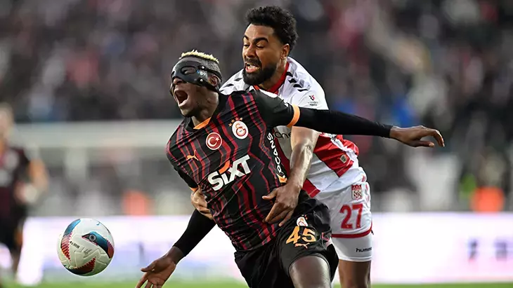 Galatasaray'dan Sivas'ta müthiş geri dönüş: 3-2