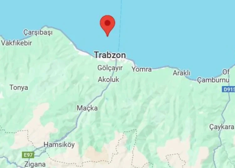 Trabzon güne depremle uyandı: 3,4 1 Trabzon güne depremle uyandı: 3,4