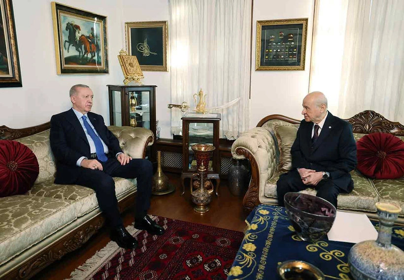 Erdoğan-Bahçeli buluşmasında Suriye’ye harekat mı görüşüldü? 3 Erdoğan-Bahçeli buluşmasında Suriye’ye harekat mı görüşüldü?