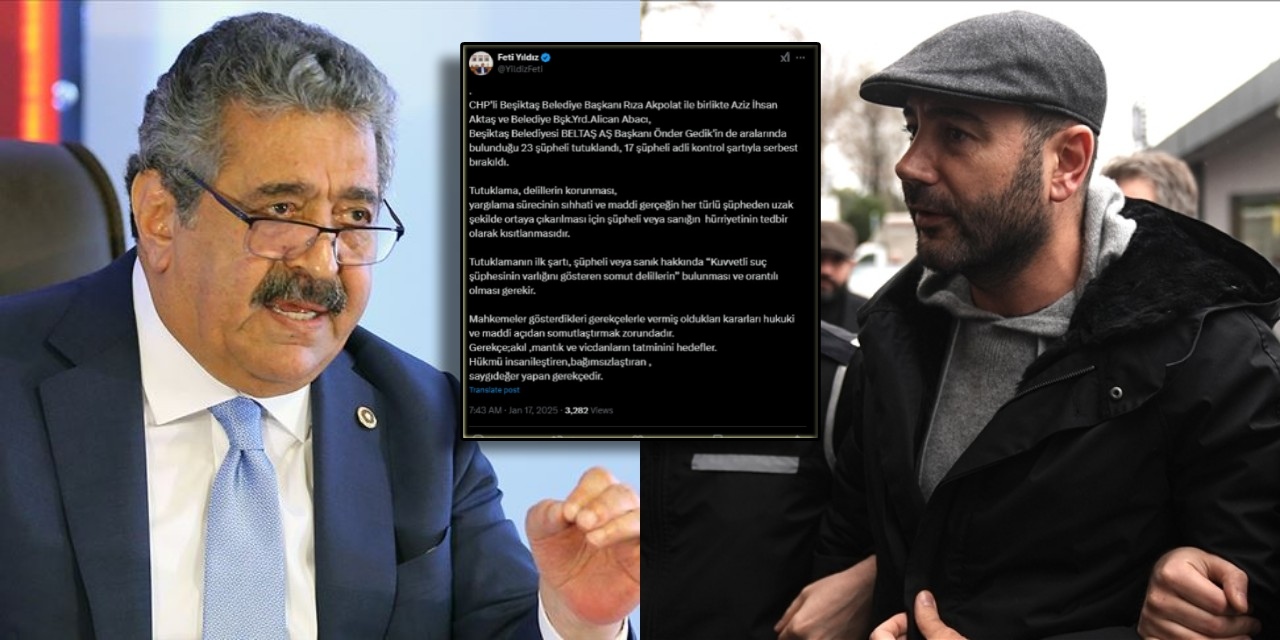 MHP’den Beşiktaş Belediye Başkanı’nın tutuklanmasına itiraz: Somut gerekçeler olmak zorunda!