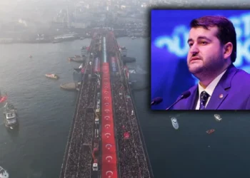 “Köprünün üstünde ‘Özgür Filistin’ demenize eyvallah, köprünün altından gemiler yürütmenize lanetullah”