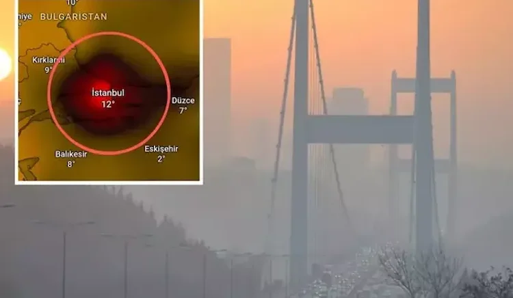 Hava kirliliği zirve yaptı! İstanbul ve çevresinde karbonmonoksit patlaması