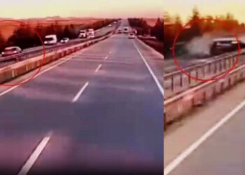 İntihar gibi kaza! Otoyola tersten giren araç ciple çarpıştı: Sürücü öldü ciptekilerin durumu ağır