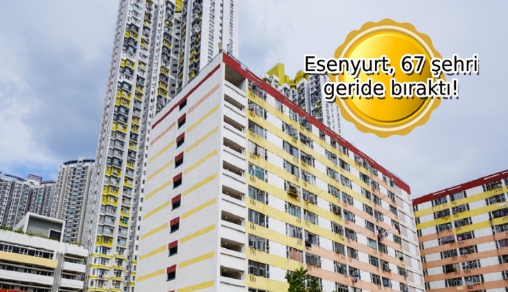 Türkiye’de en çok ve en az konut satılan ilçeleri belli oldu
