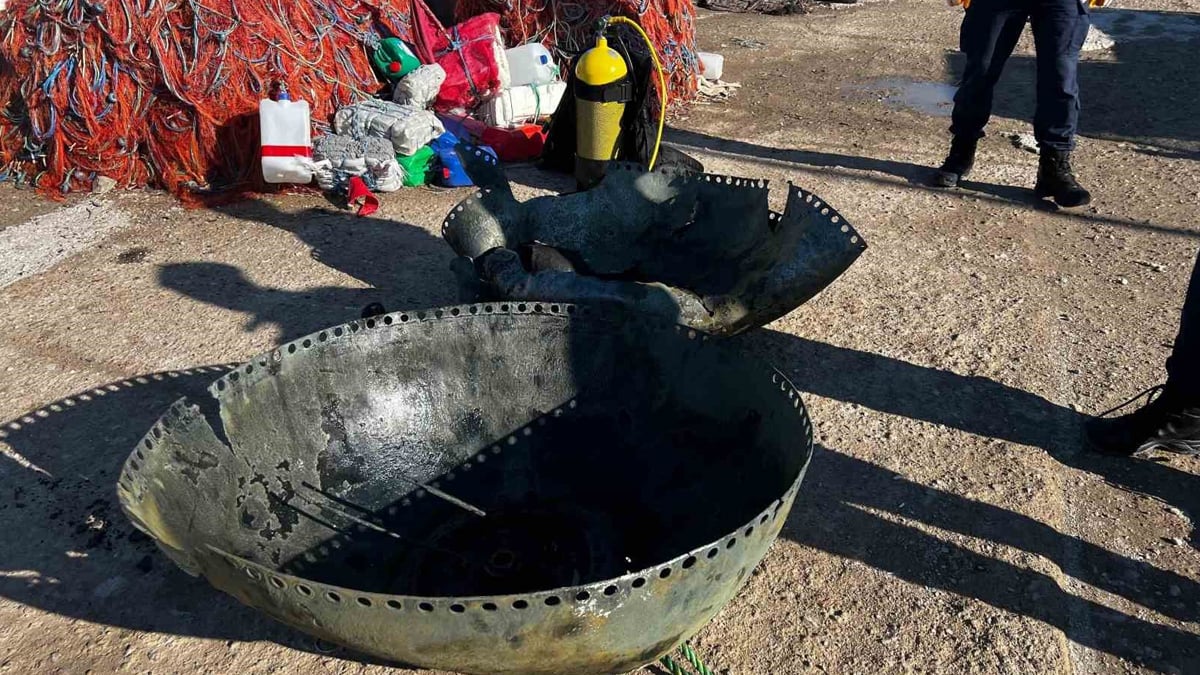 Çanakkale Denizi'nde savaştan kalma mayın bulundu