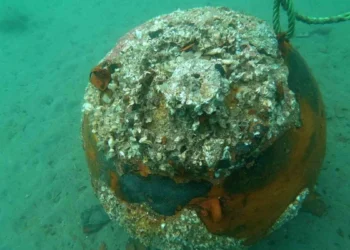 Çanakkale Denizi’nde savaştan kalma mayın bulundu