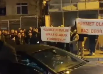 Menzilcilerin miras kavgası büyüyor: Saki Elhüseyni taraftarları Kavacık’ta eylem yaptı!