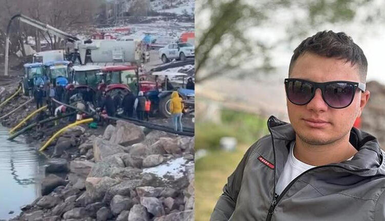 Niğde’de kayıp genç için baraj gölü tahliye ediliyor