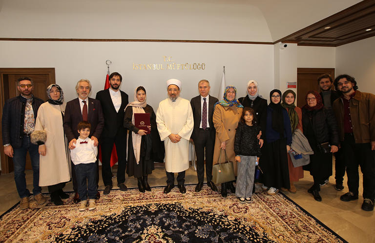 İskender Pala’nın Japon gelini, İstanbul’da Müslüman oldu