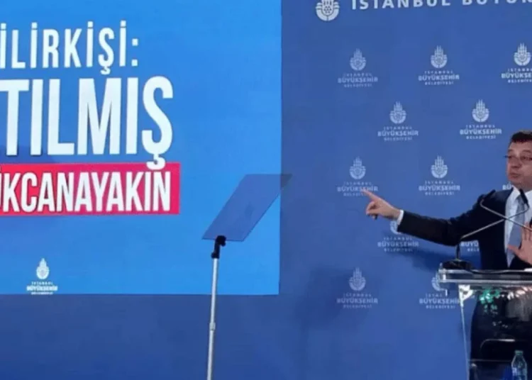 İmamoğlu’na, kürsüden inmeden ‘Satılmış B.’ soruşturması
