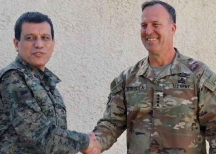 ABD’li komutan, Suriye’de SDG ile görüştü