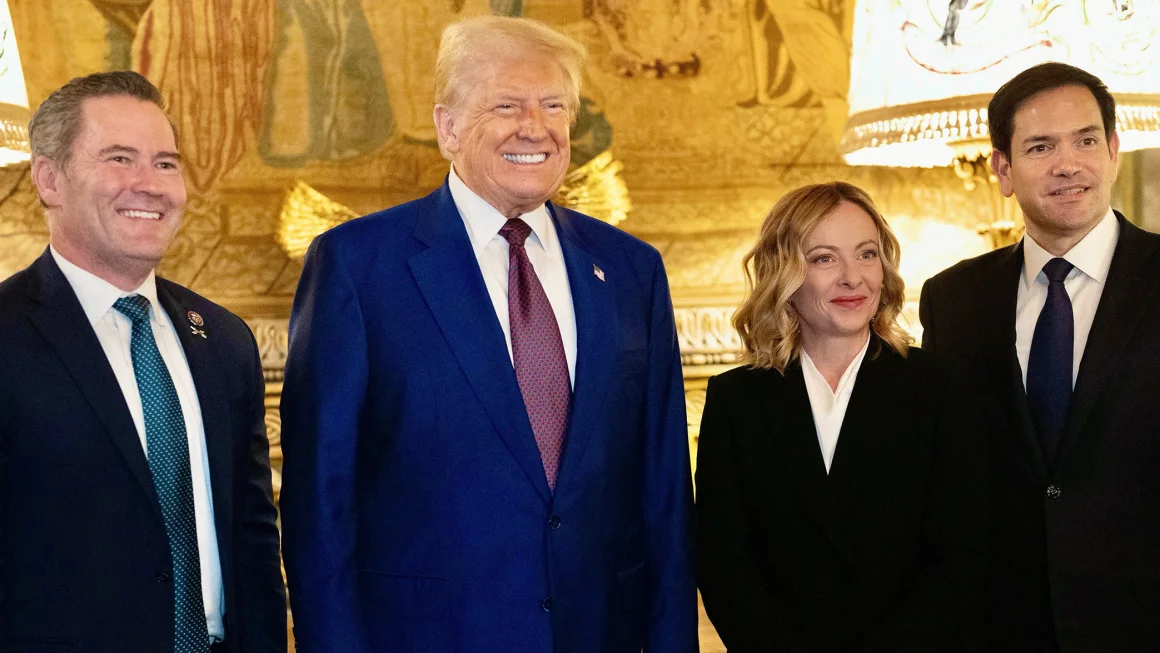 Trump, İtalya Başbakanı Meloni'yi Florida’daki malikanesinde ağırladı