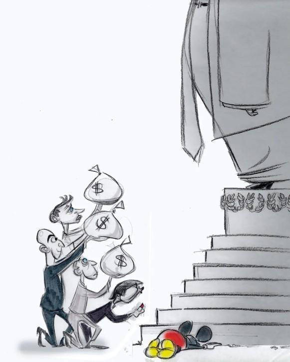 Washington Post ‘Trump’a yaranmaya çalışan milyarderler’ karikatürünü sansürledi, karikatürist istifa etti 3 Washington Post ‘Trump’a yaranmaya çalışan milyarderler’ karikatürünü sansürledi, karikatürist istifa etti
