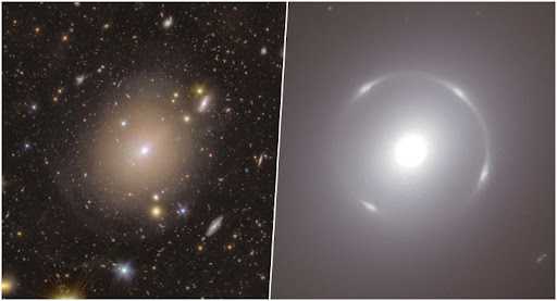 590 milyon yıl uzaktaki galaksinin merkezinde ‘Einstein halkası’ tespit edildi 1 590 milyon yıl uzaktaki galaksinin merkezinde ‘Einstein halkası’ tespit edildi