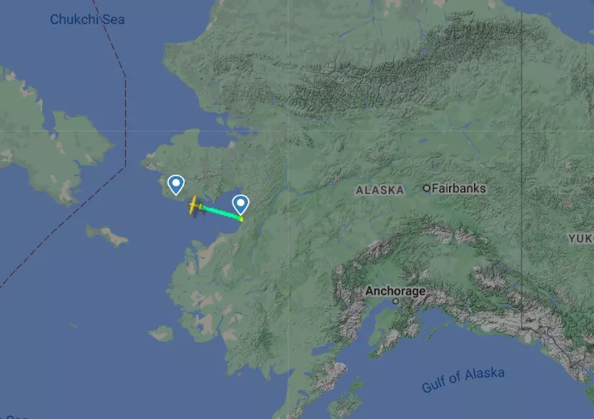 ABD’de yine uçak vakası: Bering Air'e ait uçak Alaska üzerinde kayboldu
