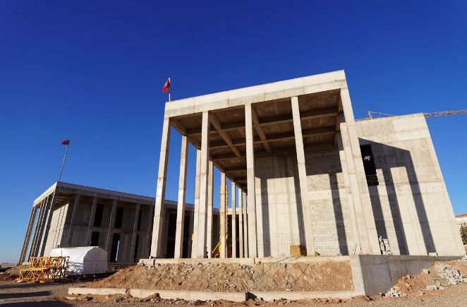 Bahçeli’nin hibe ettiği arsada Hacıbektaş Cemevi Külliyesi yapılıyor
