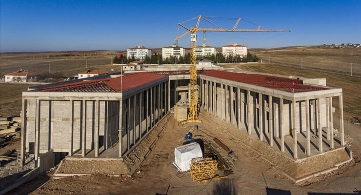 Bahçeli’nin hibe ettiği arsada Hacıbektaş Cemevi Külliyesi yapılıyor