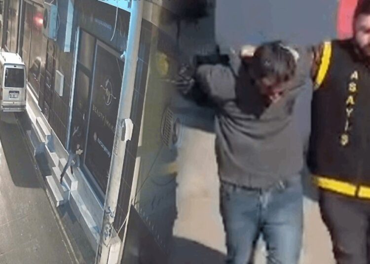 33 yıl hapisle aranıyordu, televizyon çalarken yakalandı 1 33 yıl hapisle aranıyordu, televizyon çalarken yakalandı