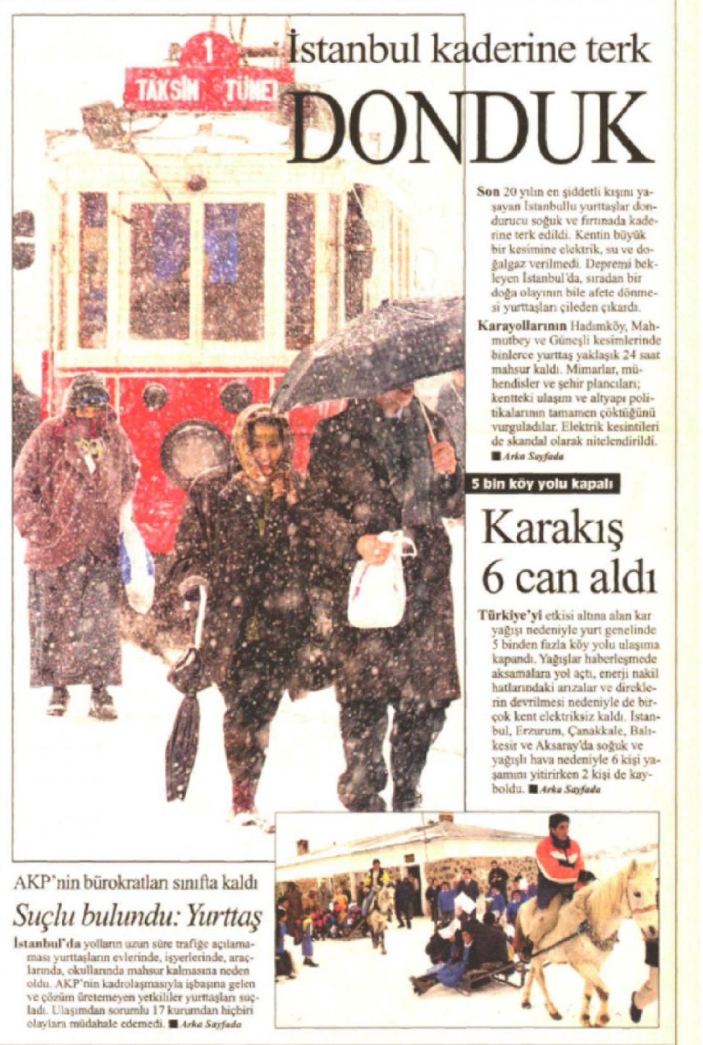 Halis Gül yazdı l Neydi o İstanbul'daki 2004 kışı!