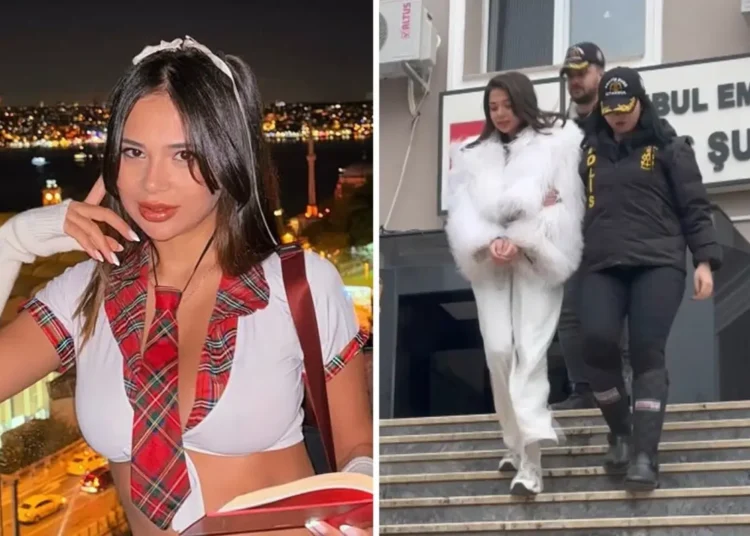 'Müstehcenlik' suçundan gözaltına alınan Merve Taşkın ev hapsiyle serbest! 1 ‘Müstehcenlik’ suçundan gözaltına alınan Merve Taşkın ev hapsiyle serbest!
