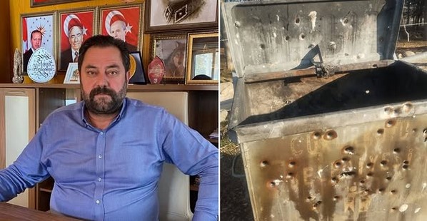 Çöp konteynerini kurşunlayanları ihbar edene 50 bin TL ödül! 1 Çöp konteynerini kurşunlayanları ihbar edene 50 bin TL ödül!