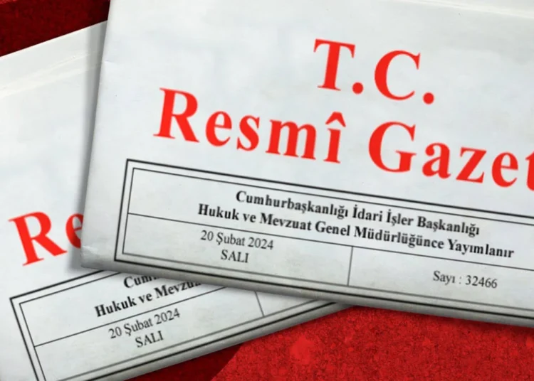 Resmi Gazete’de yayımlandı: 20 kişi ve 18 kuruluşun mal varlıkları donduruldu 1 Çok sayıda atama ve görevden alma: AFAD Başkanı, MGK Genel Sekreteri oldu