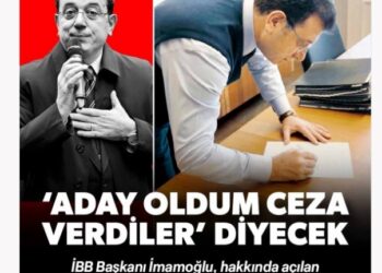 Yeni Şafak’tan ilginç manşet: “Aday oldum ceza verdiler diyecek”