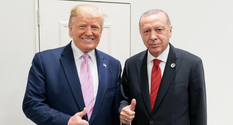 Erdoğan, Trump'la görüştü; CAATSA yaptırımlarının kaldırılmasını istedi 1 Erdoğan, Trump’la görüştü; CAATSA yaptırımlarının kaldırılmasını istedi