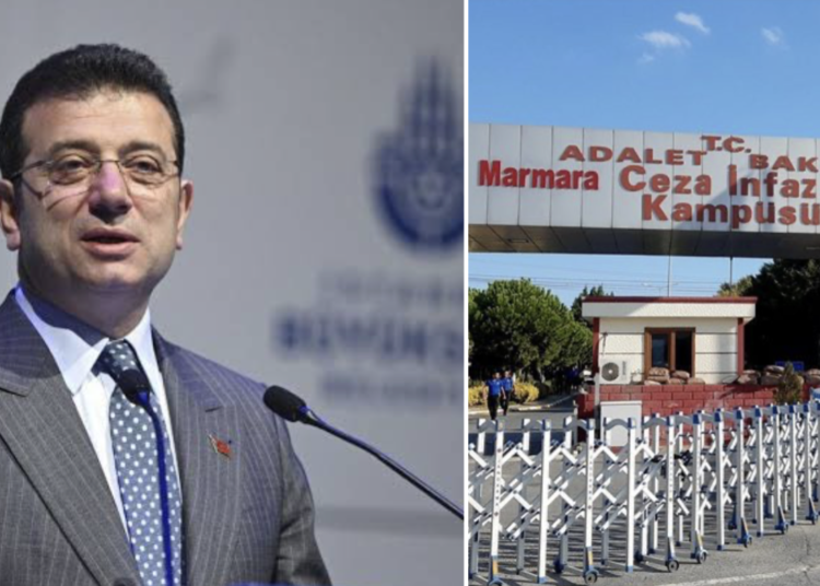 Ekrem İmamoğlu dahil 48 tutuklu cezaevlerine sevk ediliyor 1 Ekrem İmamoğlu dahil 48 tutuklu cezaevlerine sevk ediliyor